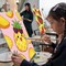 Pre Drawn Canvas to Paint for Kids - 12 Packs Fruit Food Theme Pre-Stretched Canvas Panels (5x7 inch),Pre Printed Painting Canvas Kit for Beginners, Party Favor